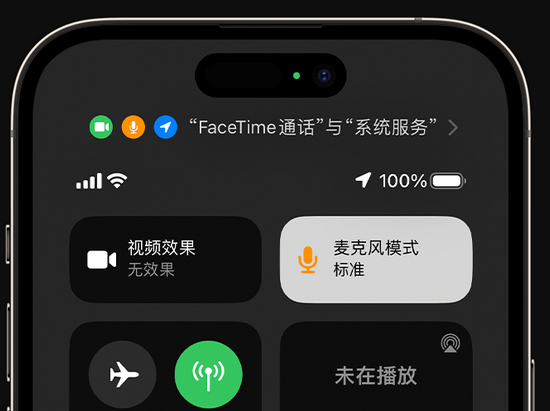 蕉岭苹果授权维修网点分享iPhone在通话时让你的声音更清晰 