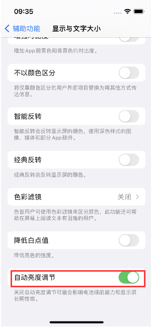 蕉岭苹果15维修店分享iPhone 15 Pro系列屏幕亮度 