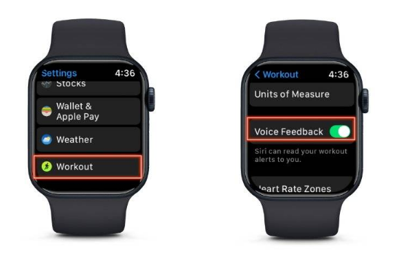 蕉岭苹果维修网点分享在 Apple Watch 上通过语音锻炼的方法 